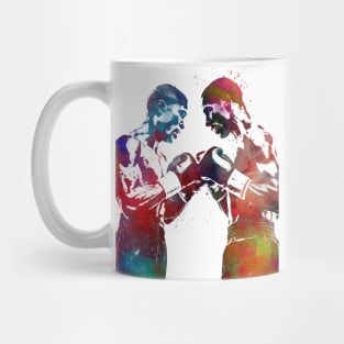 Boxing sport art #boxing Mug